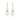 RED CARPET GOVENORS EARRINGS GOLD