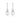 RED CARPET GOVENORS EARRINGS SILVER