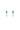 OCEANS WHITSUNDAY EARRINGS EMERALD AND SILVER
