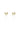 SWEETHEART BOW EARRINGS GOLD