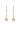 CHIC NOEL FANTASY EARRINGS GOLD