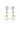 CHIC NOEL FRESHWATER PEARL PYRMONT EARRINGS GOLD