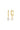 PIA GOLD HOOP EARRING