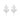 ICONIC BRIDAL PENELOPE EARRING SILVER