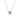 MILESTONE MORGANITE HALO PENDANT IN SILVER
