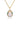 GEORGINI WISTERIA CREATED OPAL FLORIBUNDA PENDANT GOLD
