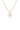 GEORGINI WISTERIA CREATED OPAL PENDANT GOLD