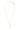 SYDNEY SOIRÉE  ELAINE CUSHION CUT PENDANT GOLD