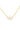ADAGIO CRESCENT NINE-2-FIVE PEARL NECKLACE GOLD