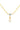 ADAGIO TOUCH OF SPARKLE PEARL NECKLACE GOLD