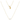 RED CARPET GLOBE NECKLACE GOLD