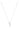 LUXURY LETTERS A INITIAL PENDANT SILVER